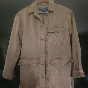 Veronica Beard Brown Ramone CHORE Jacket S NWT